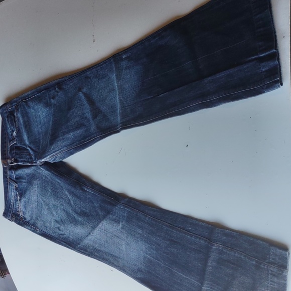 7 for all mankind Wide Leg Jeans Rare dojo size 30 - Picture 1 of 10
